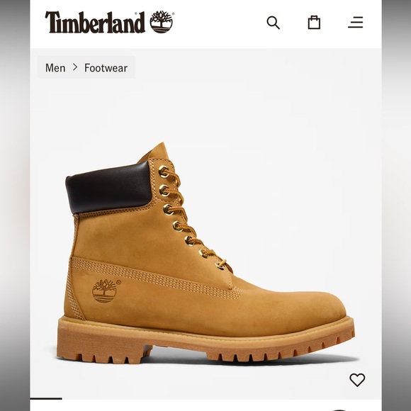 New Timberland Men's Wheat Nubuck Boots Size 10.5 - Picture 1 of 8